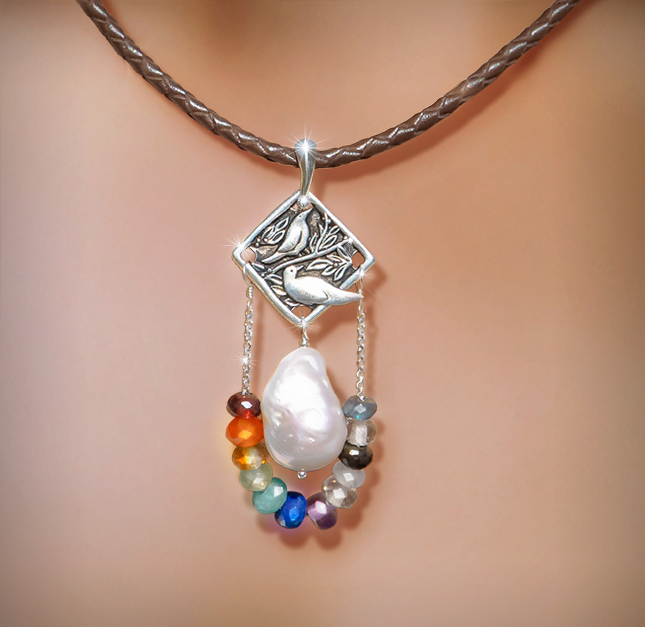 12 Chakra Necklace By Energy Artist Julia 12 Chakra necklace
