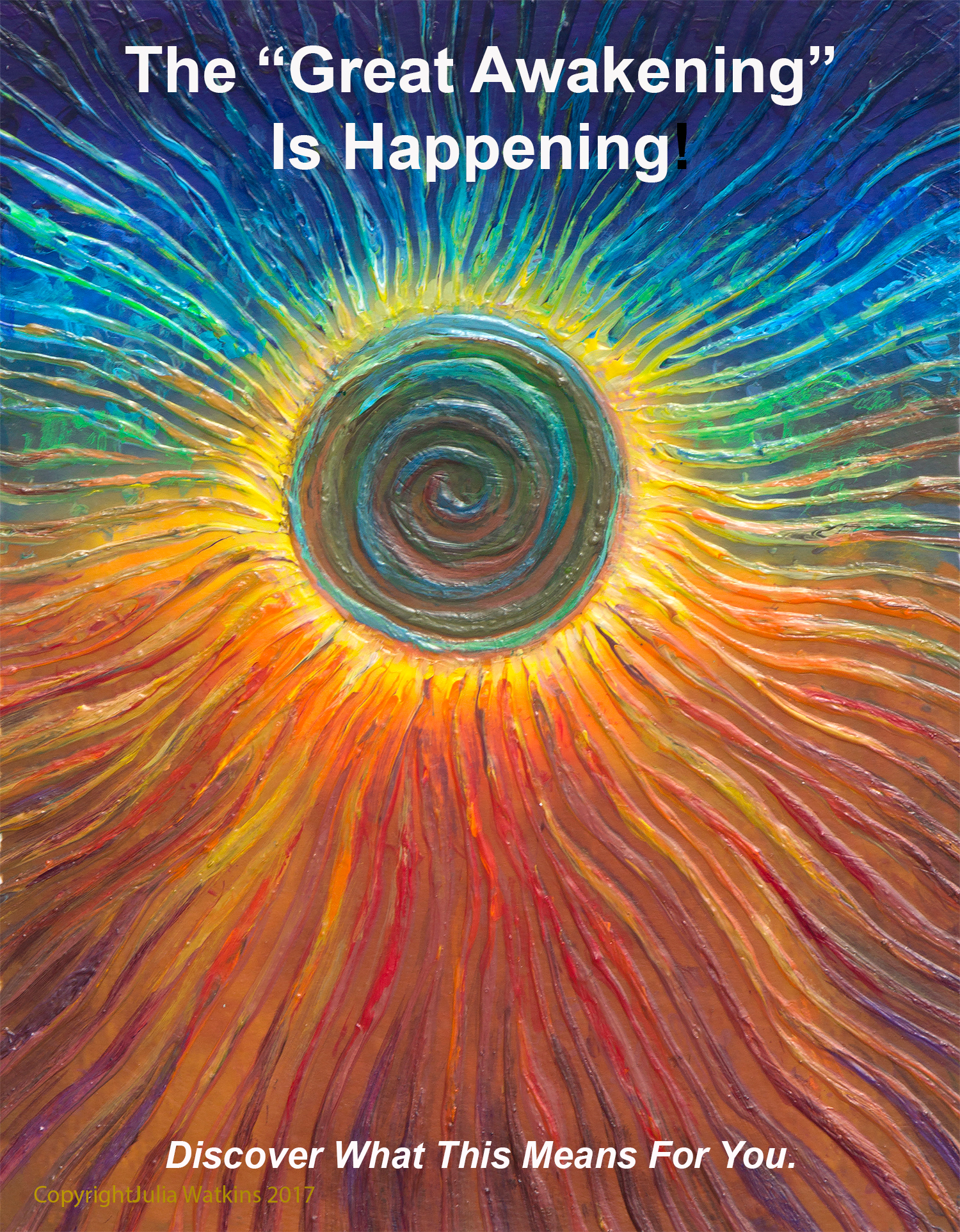 The Eclipse Transformational Energy Painting By Energy Artist Julia