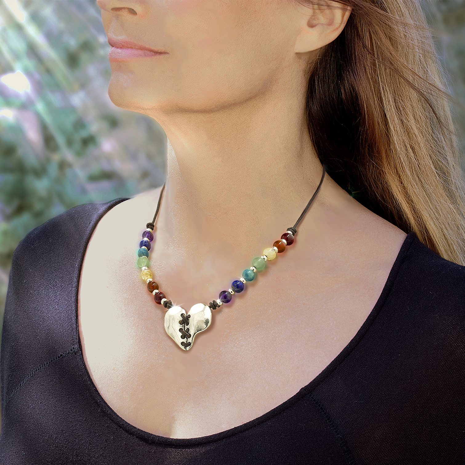 The Love Magnet 7 Chakra Necklace